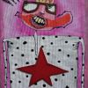 könig in gefahr / król w niebezpieczeństwie / king in danger - Acryl auf Leinwand / akryl na płótnie / acrylic on canvas , 70x100cm