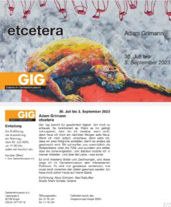Read more about the article etcetera – neue Ausstellung in Enger